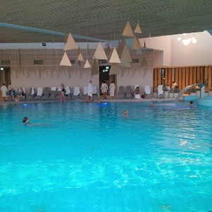 Rekonstrukce vnitřních bazénů v hotelu Ajda 4*v Moravských Toplicích  se zdařila na 1*