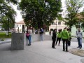 Pivní fontána v městečku Žalec aneb na pivko cestou k Jadranu