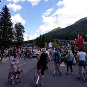 „Retro“ cyklo závod v Kranjske Goře