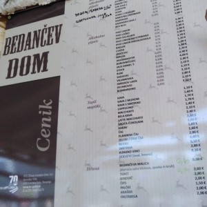 Lanovkou na Bedančev Dom 1.116 m.n.m. Lanovkou na Bedančev Dom 1.116 m.n.m.